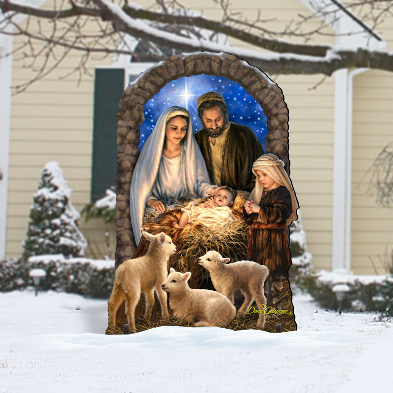 Designocracy OD Miracle Nativity Home and Décor Lawn Art & Reviews Wayfair